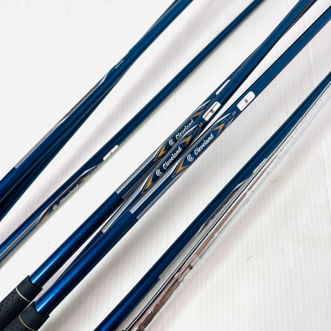 【美品】クリーブランド メンズゴルフクラブ 11本セット　SR