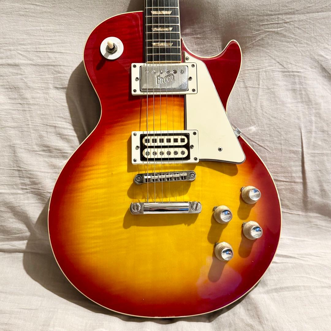 【希少】Greco EG-420Yレスポール1972年製 ケース付 フレイム