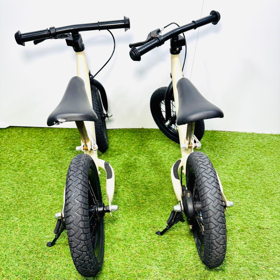 SPARKY キックバイク スパーキー　サンドベージュ　ブレーキ付　2台セット