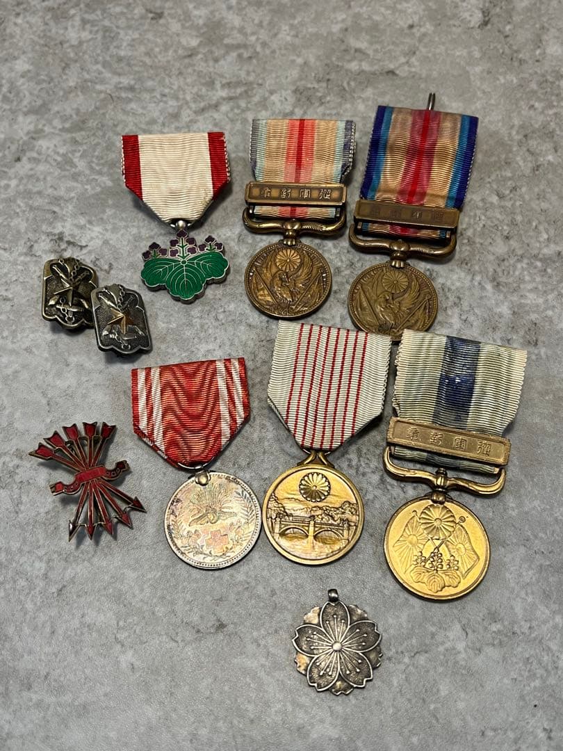 勲章 まとめ 旧陸軍 記念章 など
