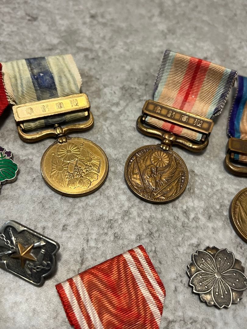 勲章 まとめ 旧陸軍 記念章 など