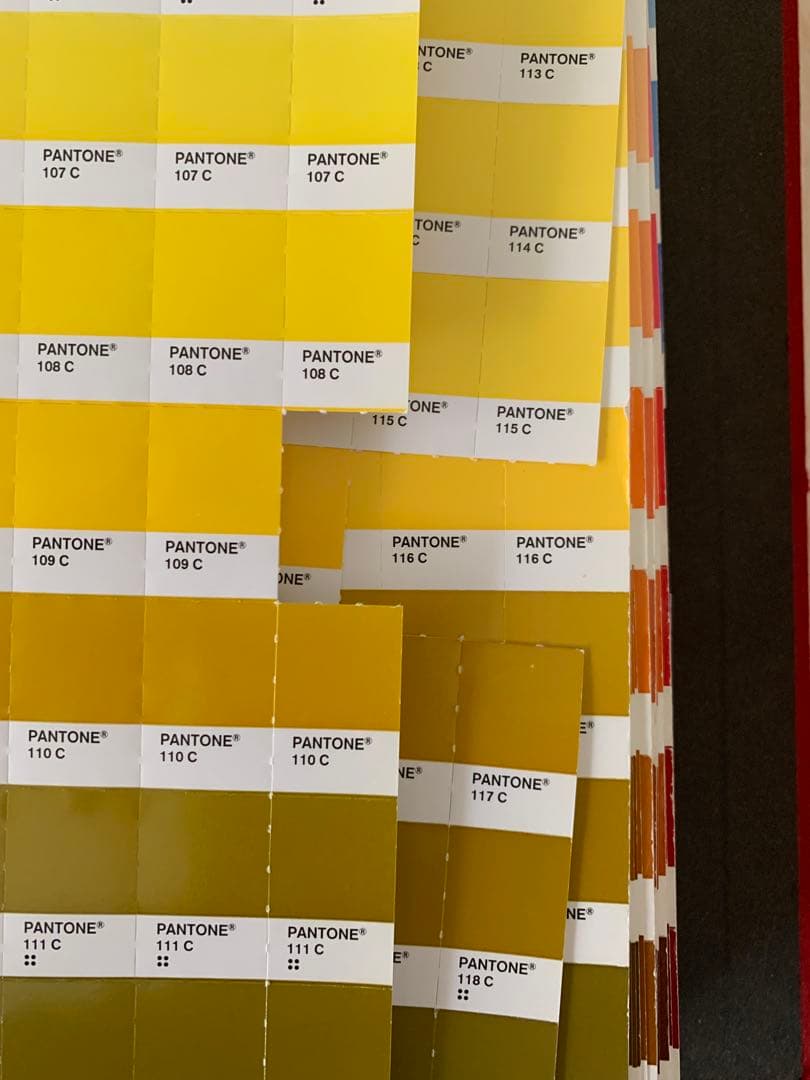 パントン PANTONE 色見本 カラーチップ