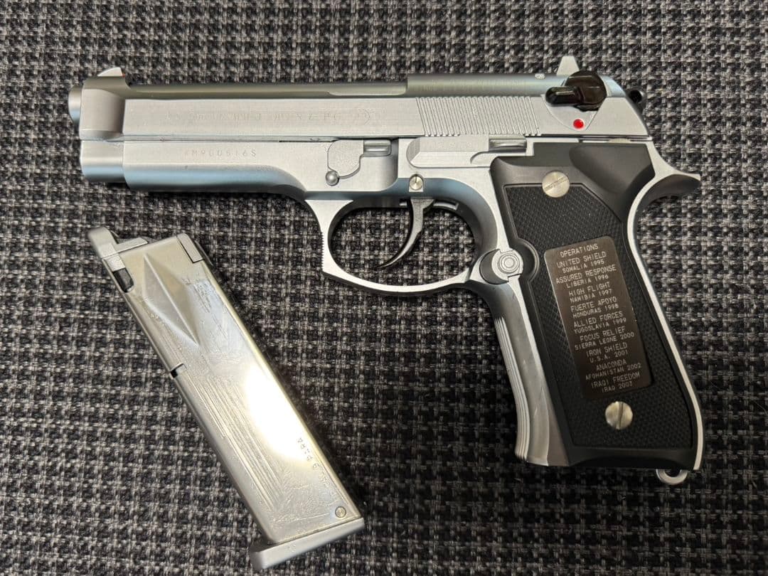 KSC M9 アニバーサリーシルバーリミテッド ABS 非07/ガスブローバック