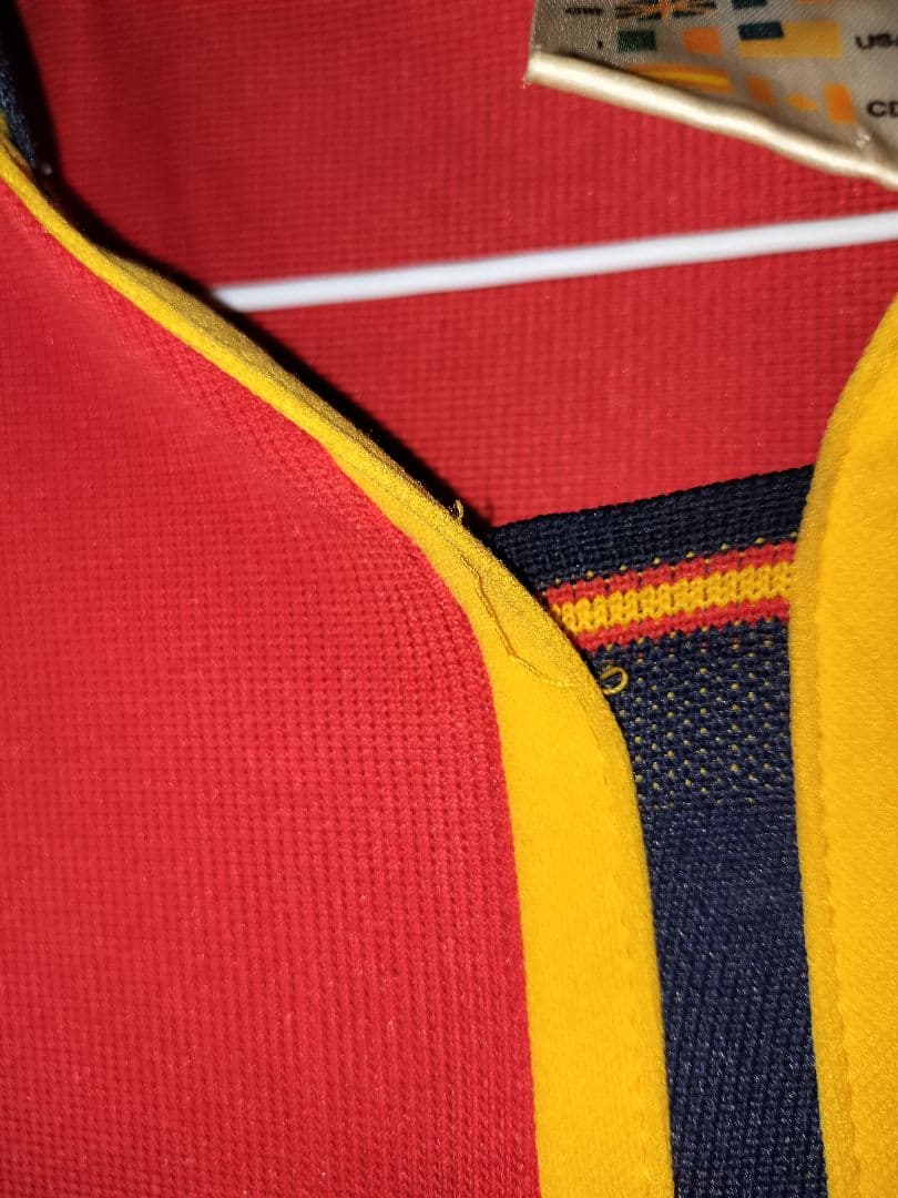 サッカー スペイン代表 2000 ホームユニフォーム #10 ラウール XL相当