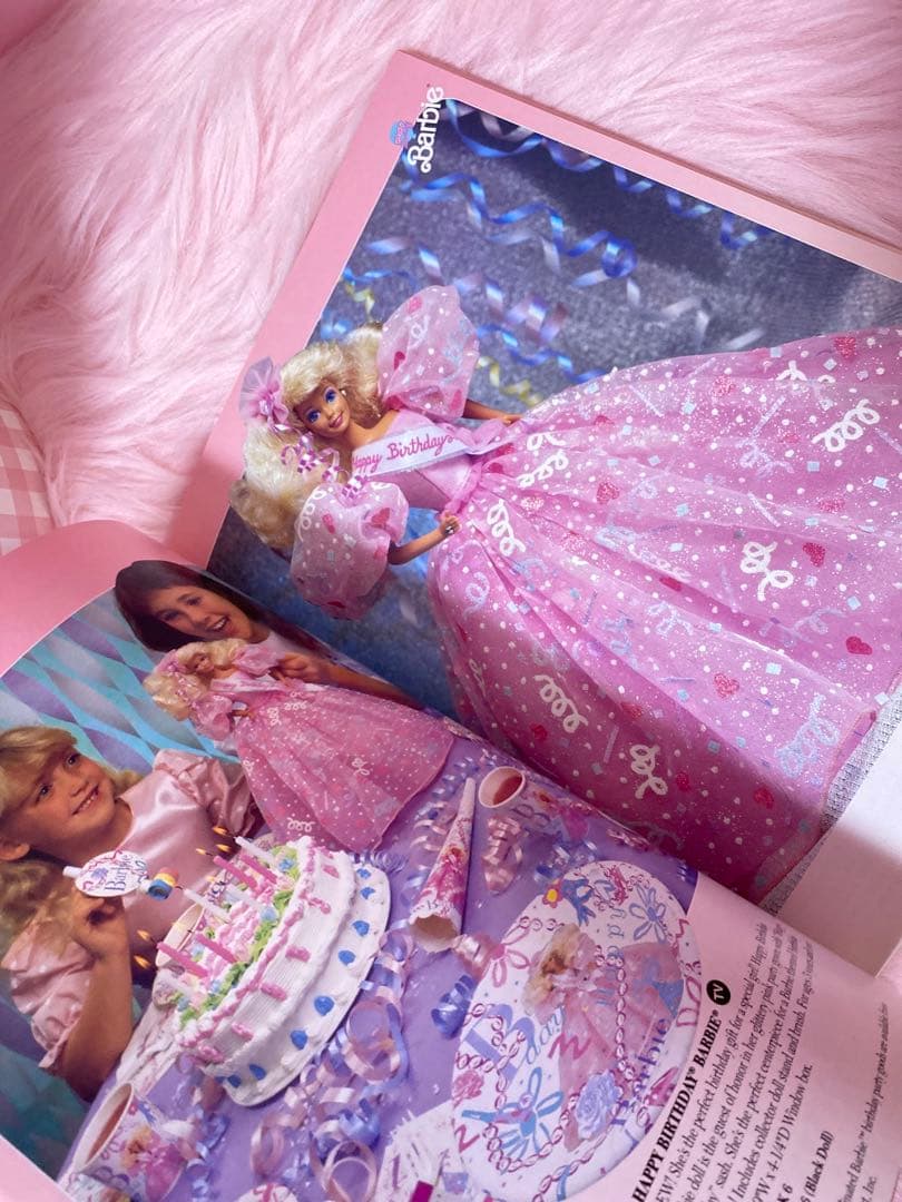 1991 マテル ガールズトイカタログ レトロ ファンシーバービー spank