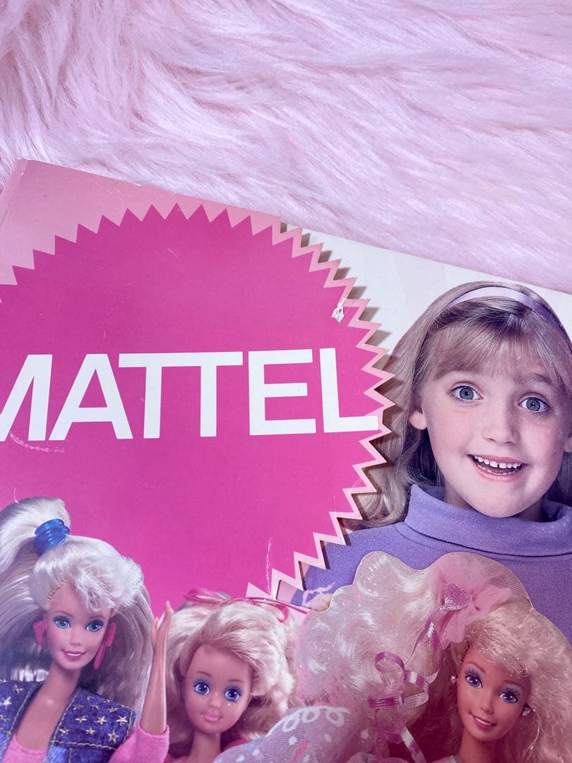 1991 マテル ガールズトイカタログ レトロ ファンシーバービー spank