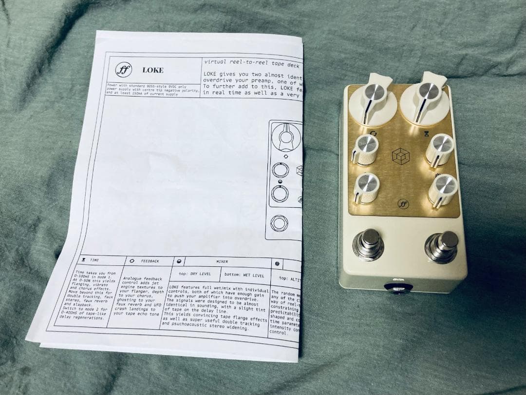 ギター Fjord Fuzz LOKE