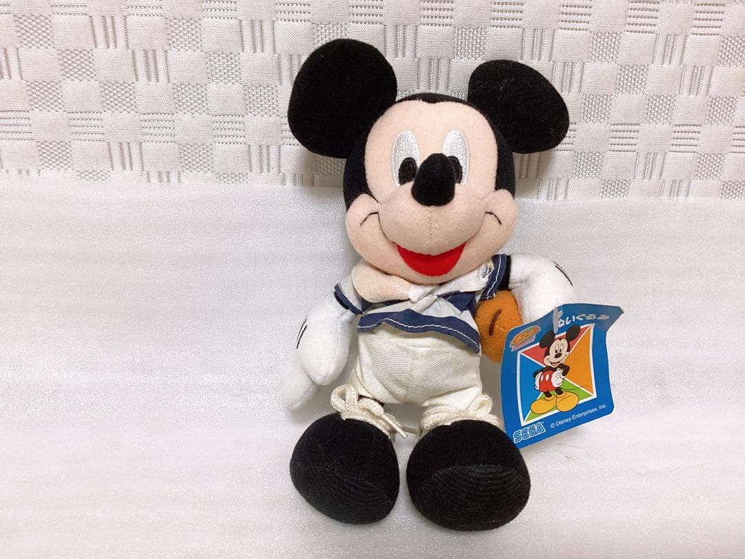 平成レトロ❤︎Disney❤︎ラグビー&野球 ミッキーマウス ぬいぐるみ 2点セット