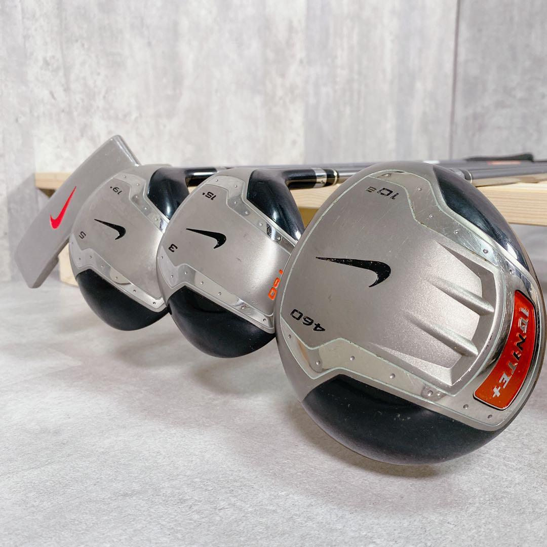 T196 NIKE ゴルフクラブ メンズ フルセット イグナイト 13点 黒