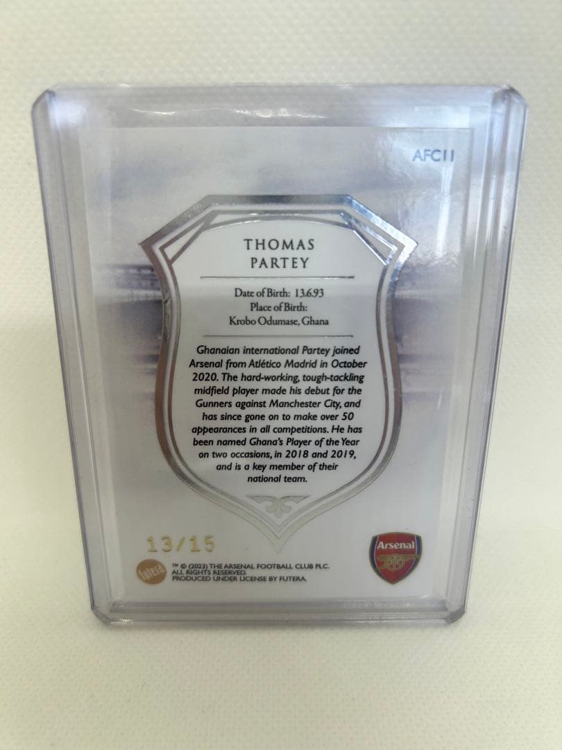 【新品 】世界1277パック限定 Futera Arsenal