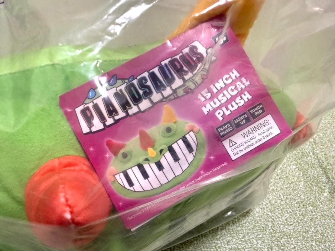 【公式】Poppy Playtime ピアノサウルス ぬいぐるみ ★日本未発売★