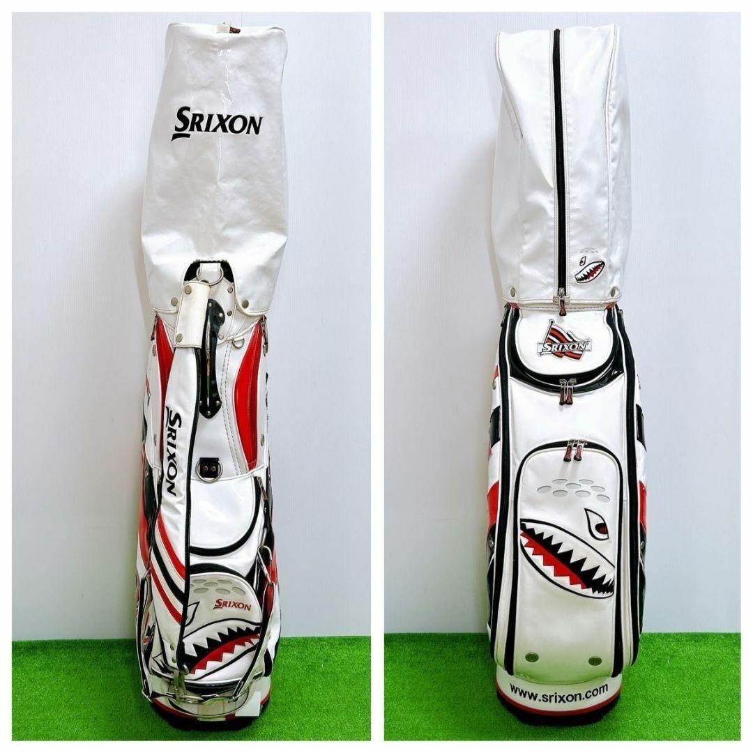 【希少】スリクソン ガオモンスター キャディバッグ エナメル 3点式ショルダー