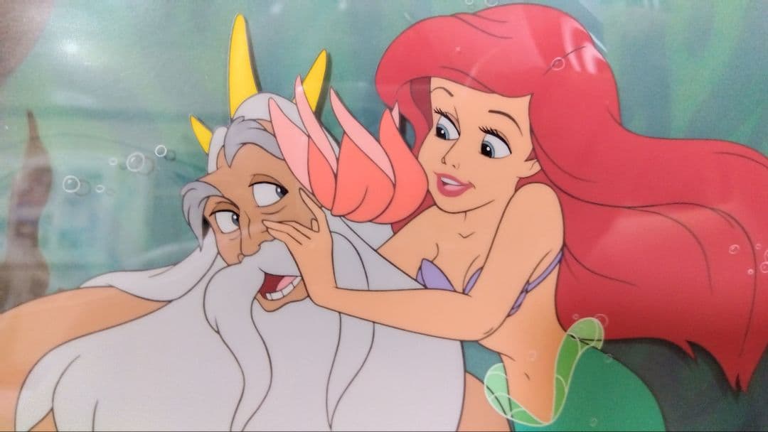 ディズニー　セル画　リトル・マーメイド