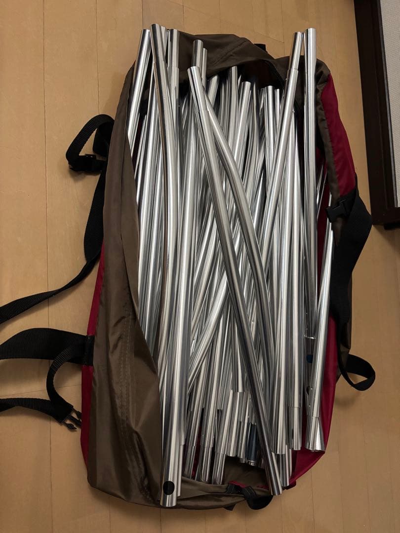  peak TP-671R ランドロックテント グランドシート付き