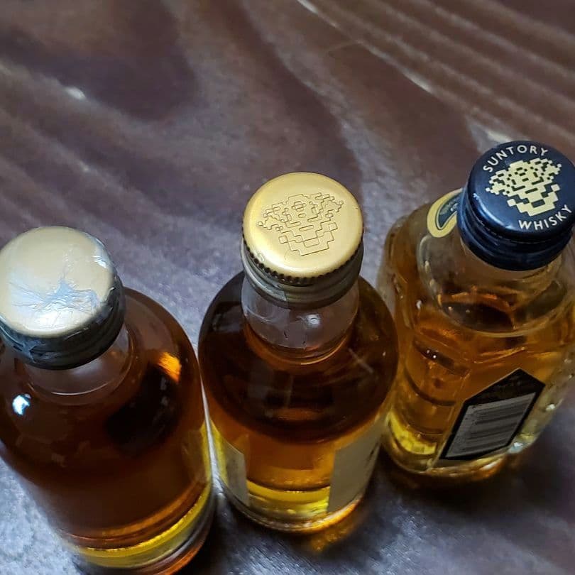 ウイスキー ミニチュアボトル 4本セット レア