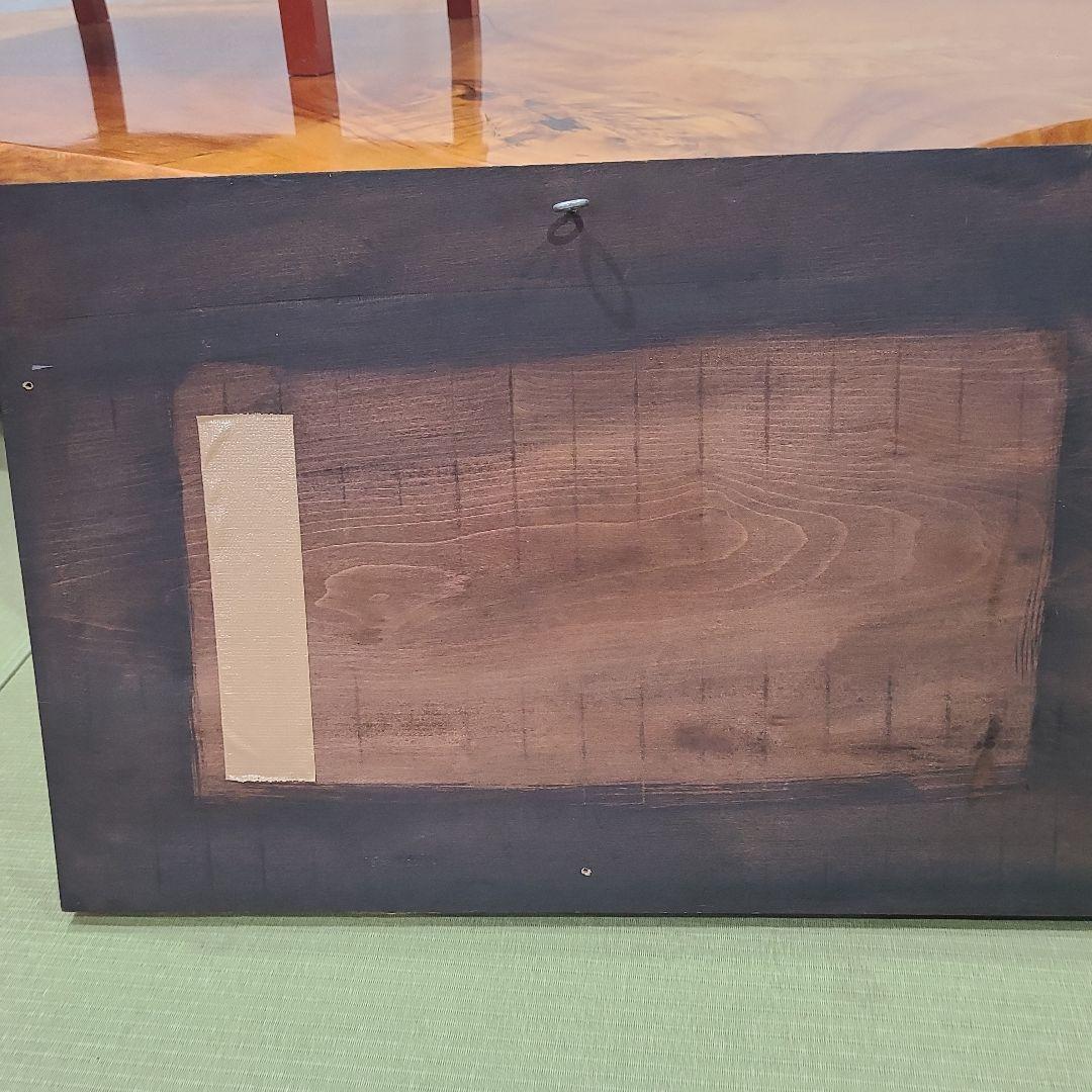 「鉄牛」木版画アート作品