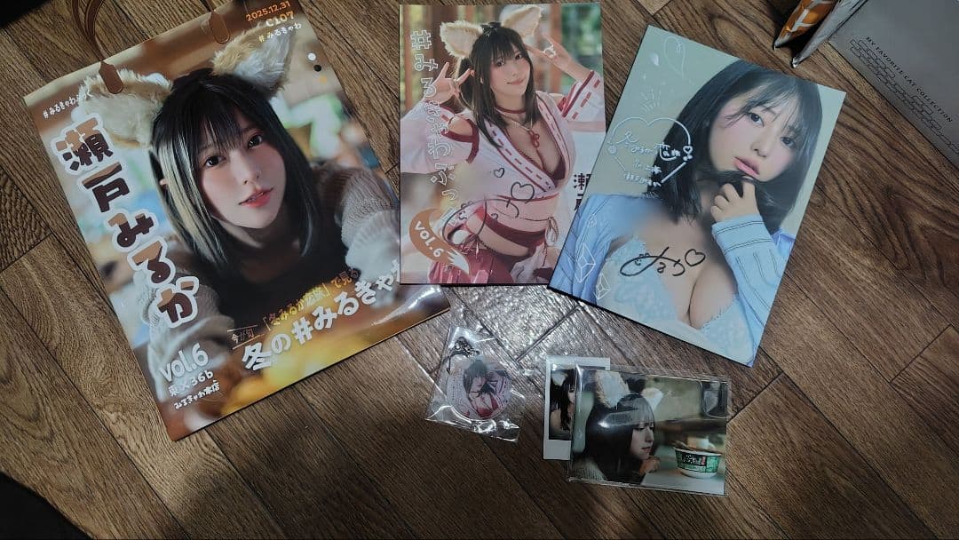 みるきゃわ6点セット 個人名サインあり