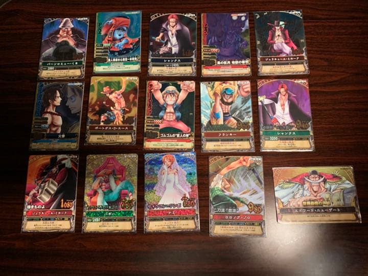 ワンピーベリーマッチ、ワンピースベリーマッチw カード