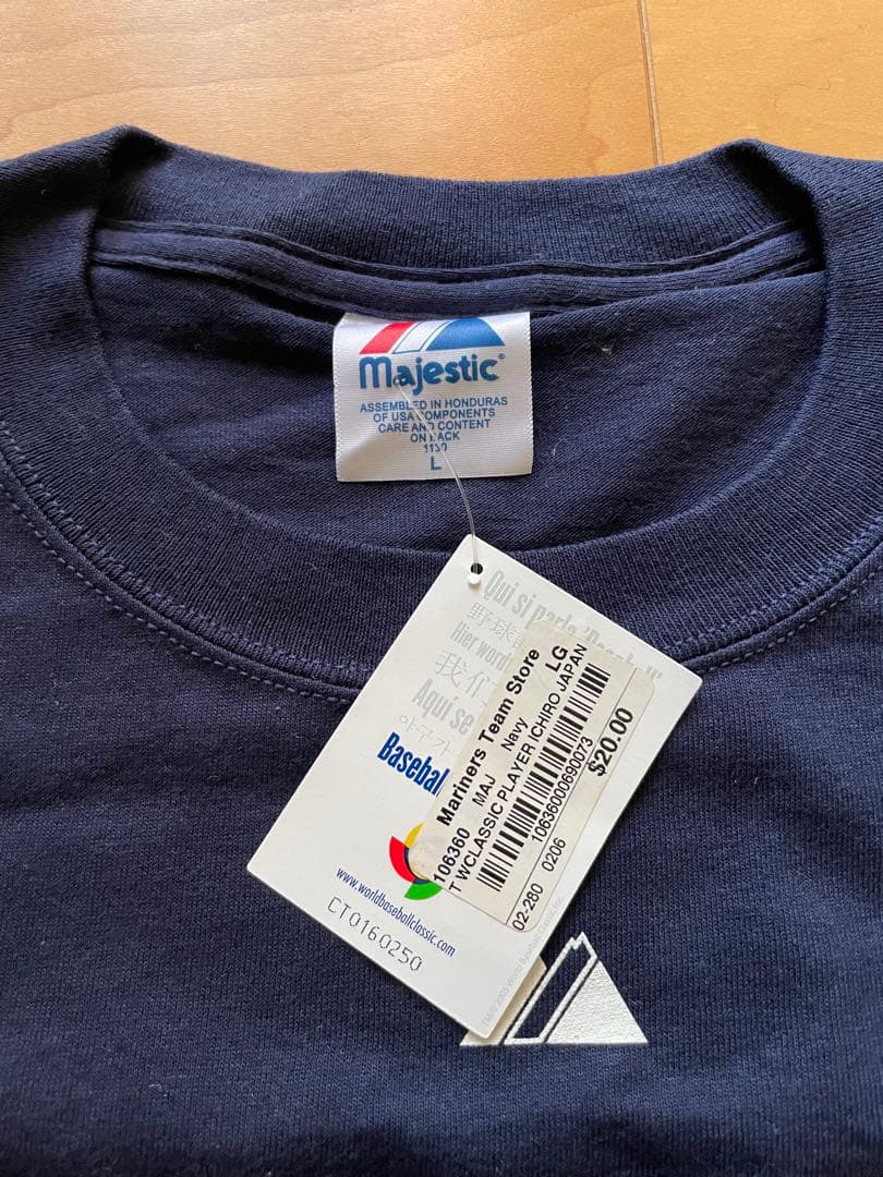 【新品未使用】2006年WBCイチロー51プリントTシャツLサイズ