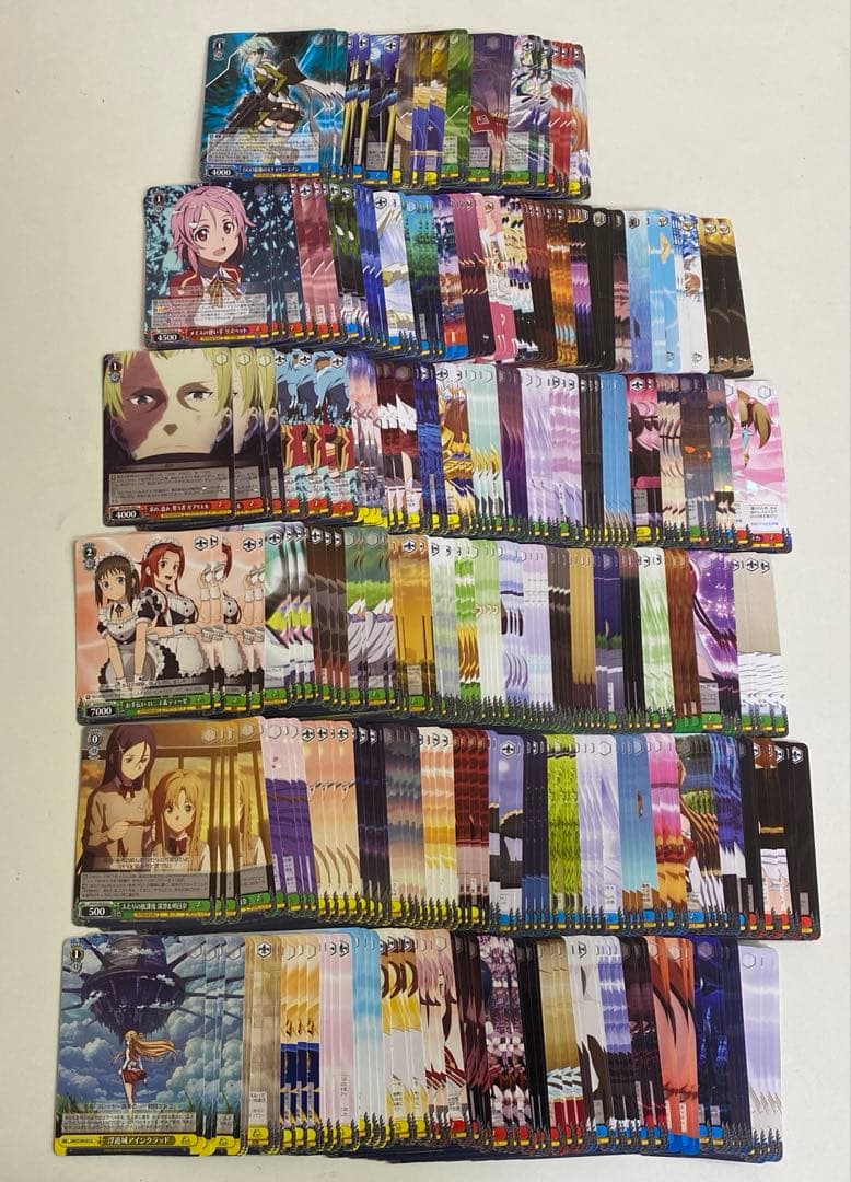 ヴァイスシュバルツ SAO アニメーション 10th RR以下4コン