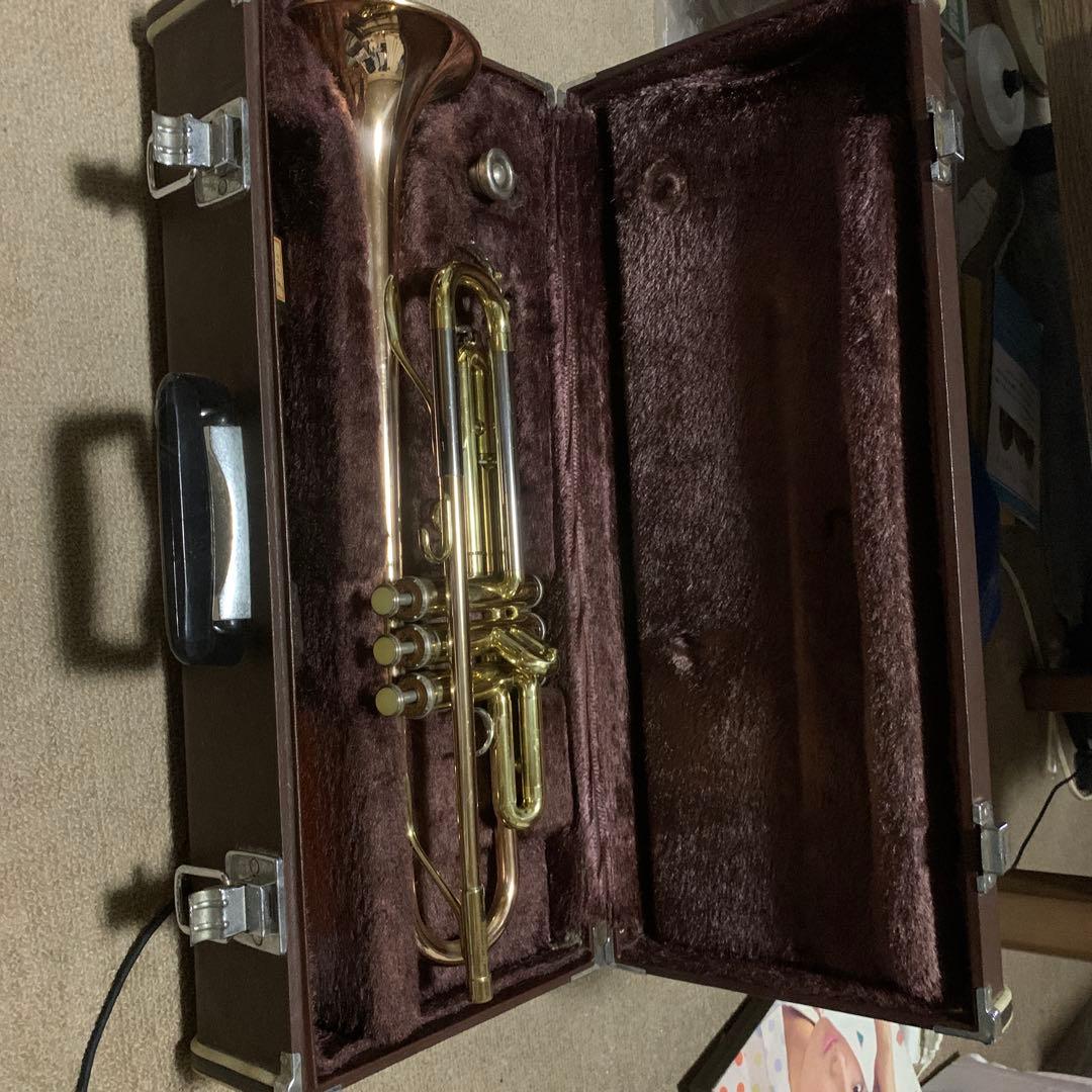 金色 トランペット ケース付き