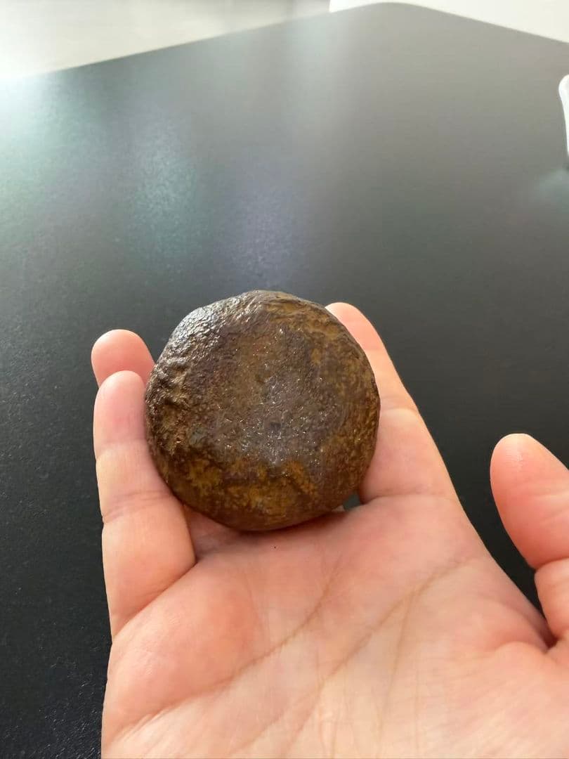 持ち手付き陶器壺 手のひらサイズ