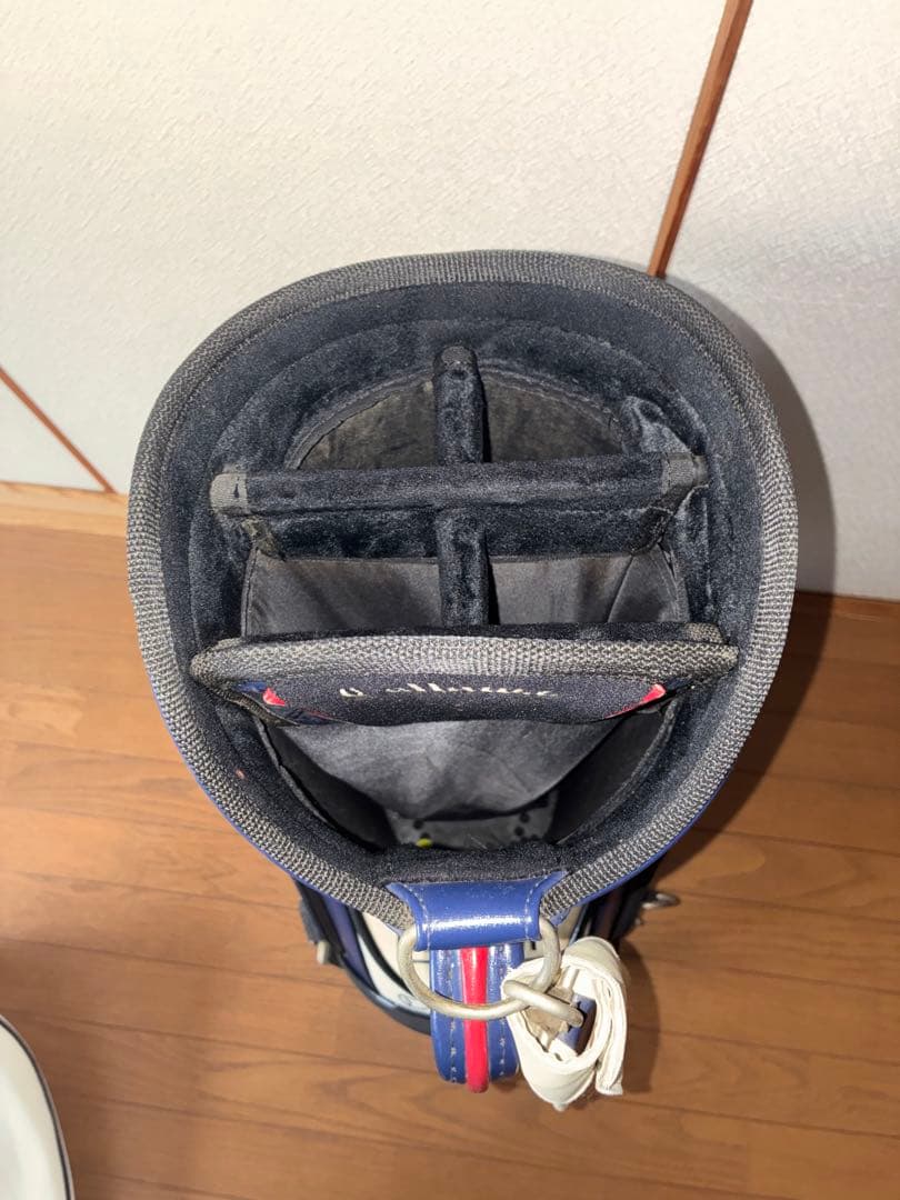 キャロウェイ 9.5型 3点式 ツアープロモデル キャディバッグ