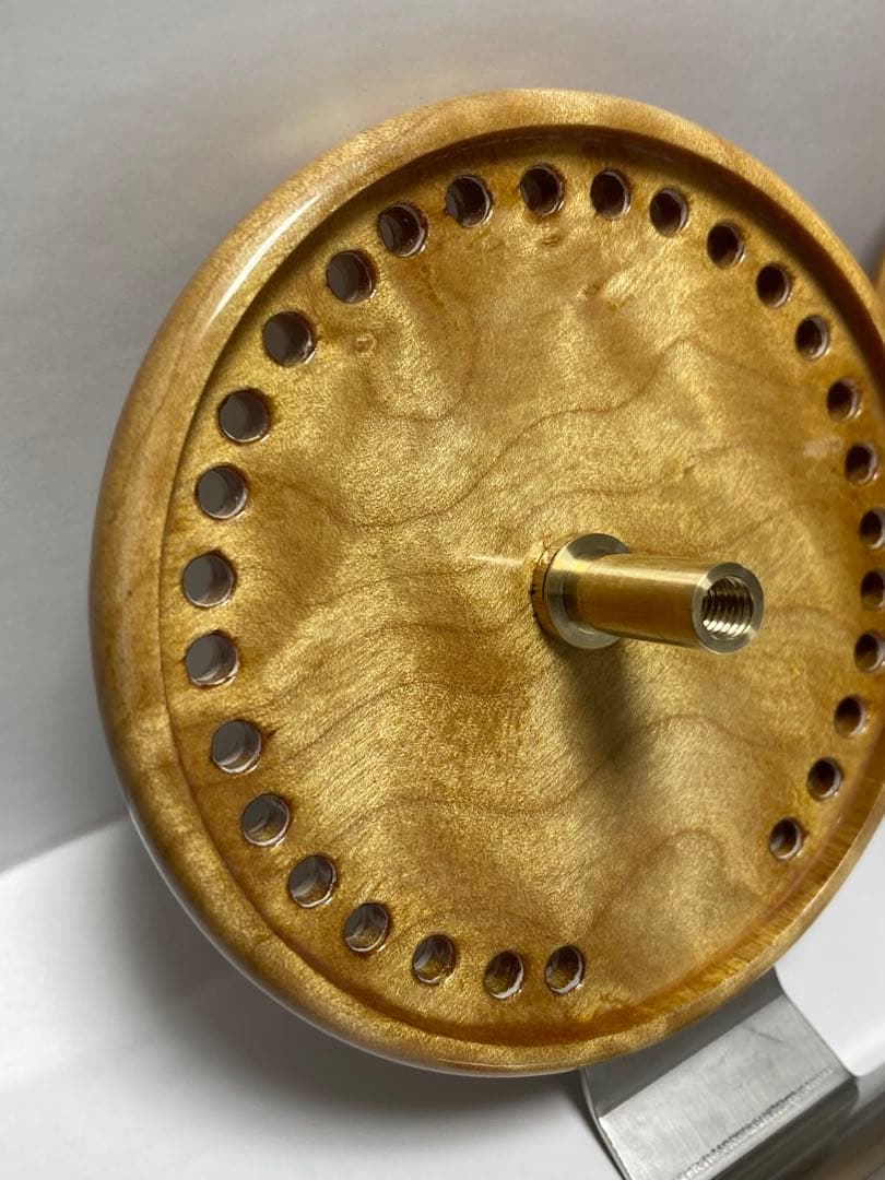 木製リール　(自作)メープル85