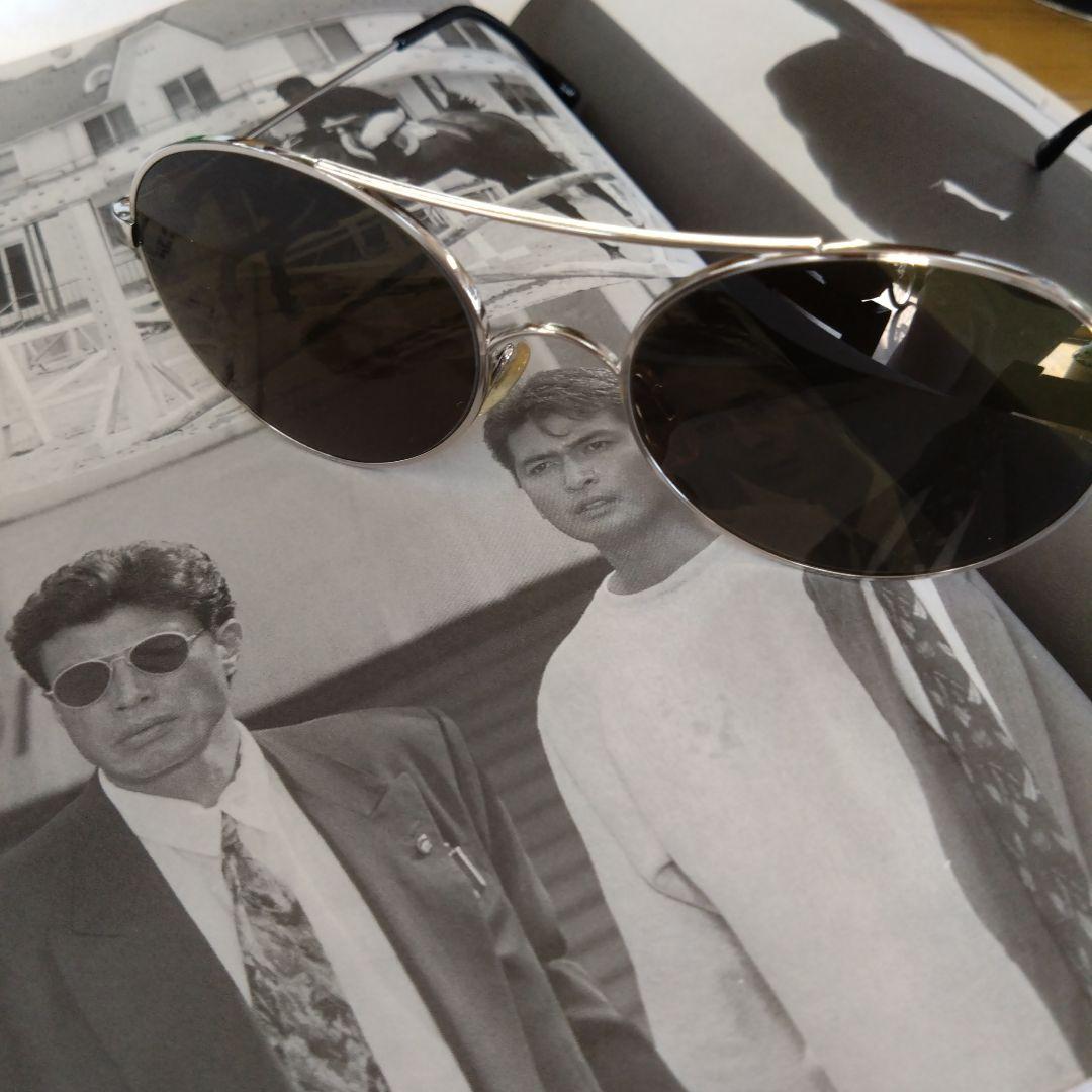 舘ひろし代表取締役刑事ティアドロップサングラス