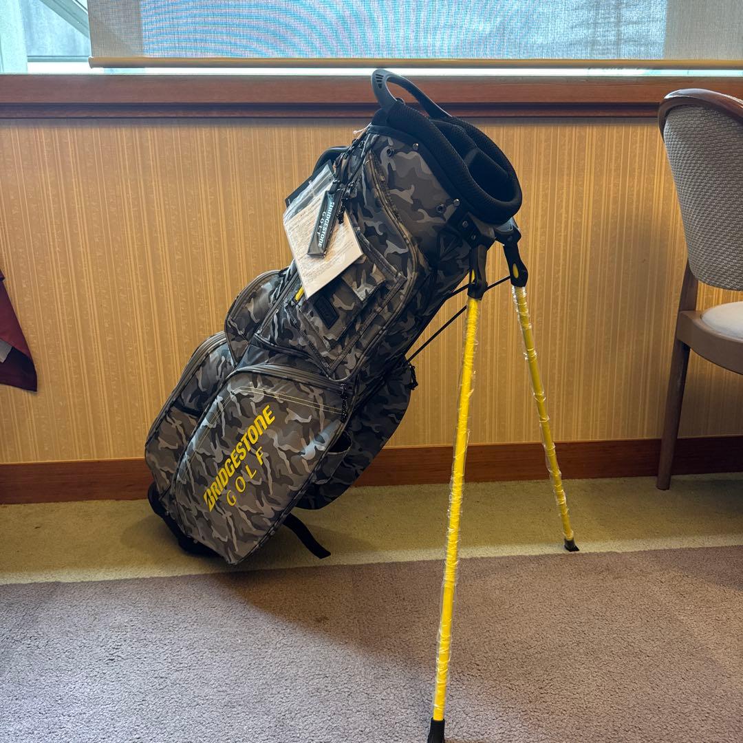 BRIDGESTONE キャディバッグ 迷彩柄 未使用