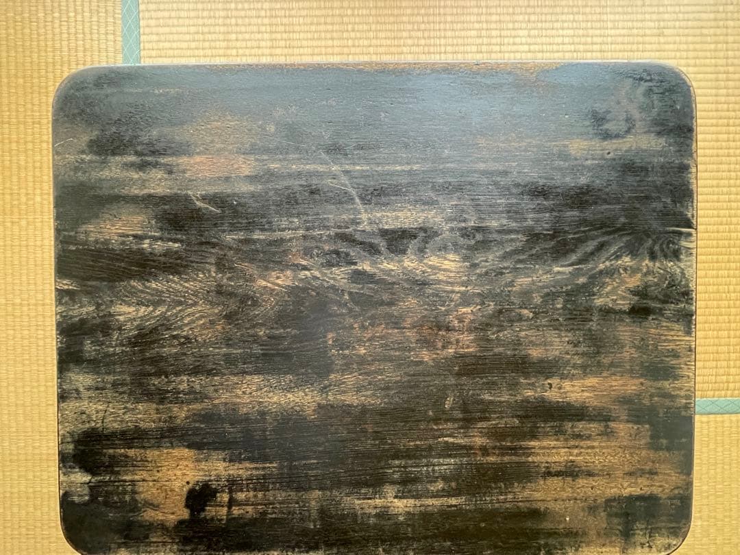 ちゃぶ台　折りたたみ 昭和レトロ 座卓 角座卓　古道具　アンティーク