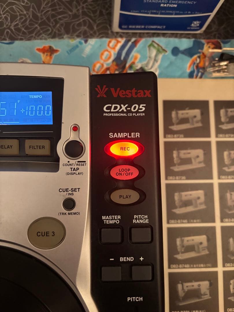 DJ機材 Vestax CDX-05 Professional CD Prayer