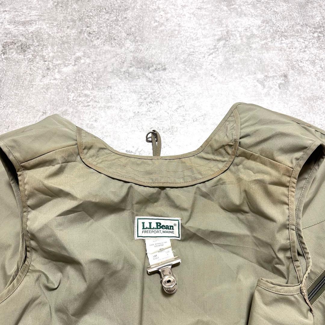 80s L.L.Bean エルエルビーン フィッシングベスト フィールドベスト