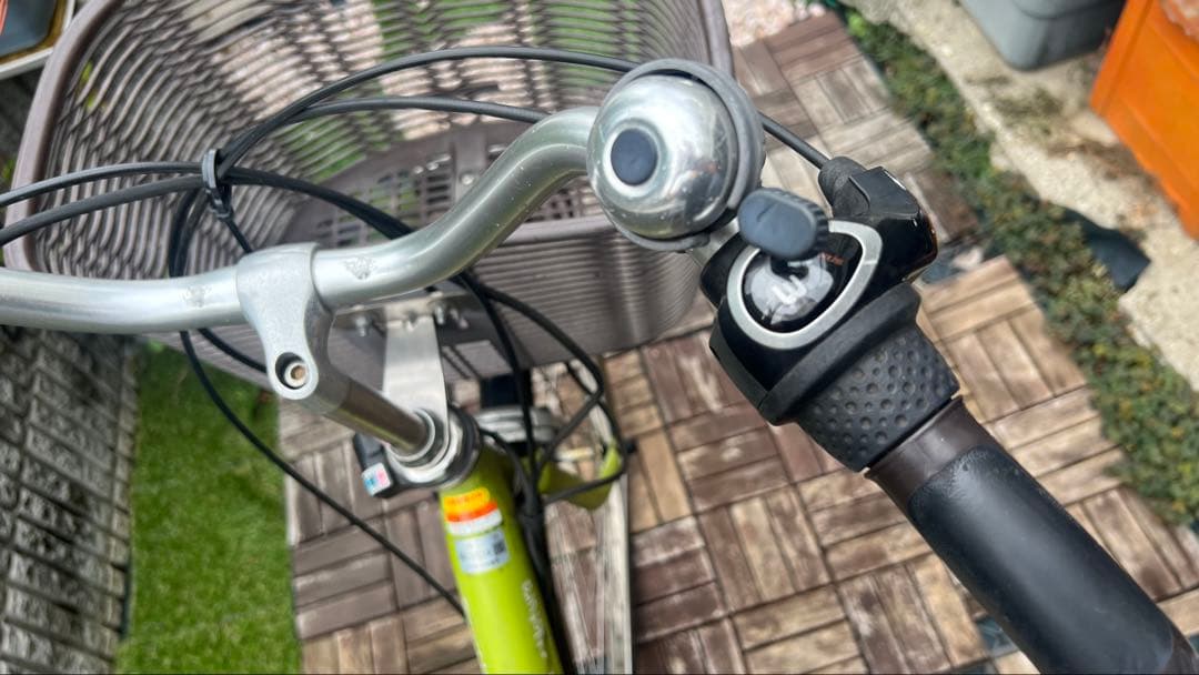 【引き取り】YAMAHA 電動自転車 PAS ナチュラL 子供乗せ グリーン