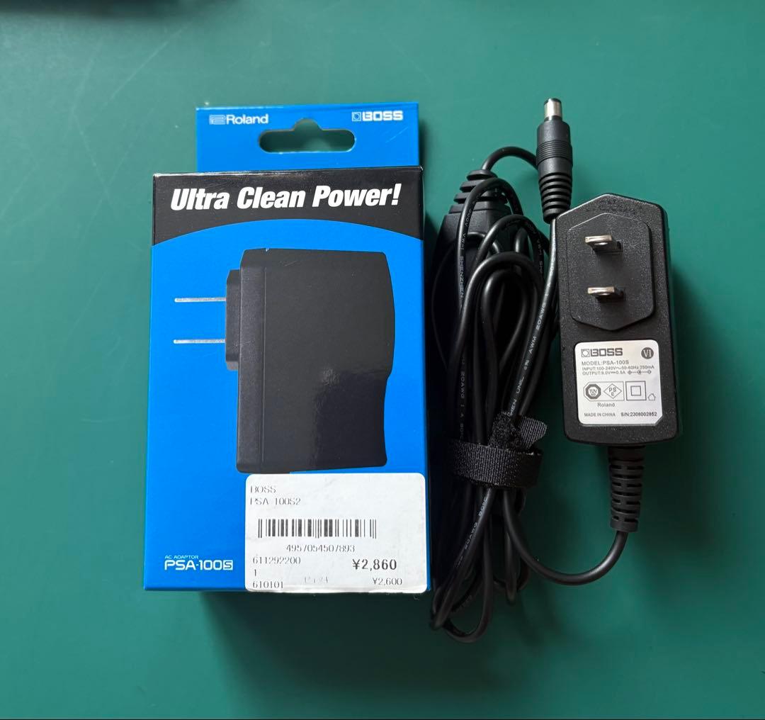 ⭐︎BOSS VE-1 ボーカルエフェクター& 9V電源アダプター ⭐︎
