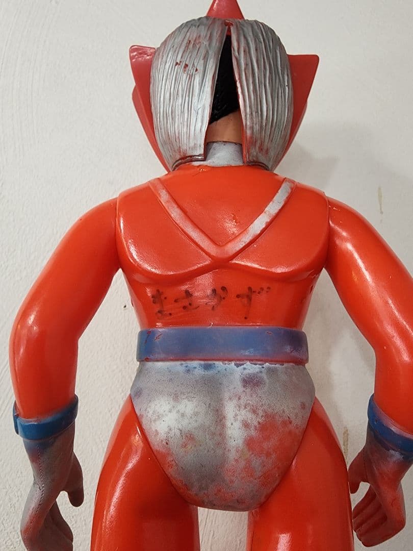 ゴッドマン　ソフビ　ブルマァク　　面取れ　３２センチ　貴重　当時物