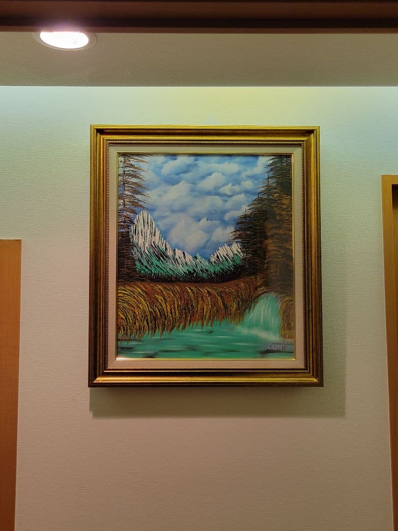 絵画 Spring in the valley