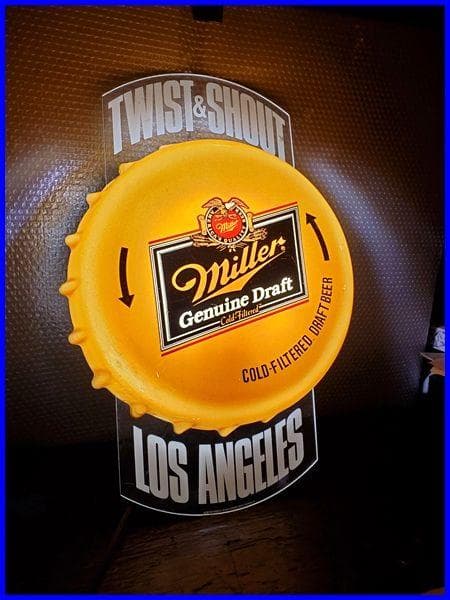♪ビンテージ Miller Genuine Draft BEER 電飾看板♪