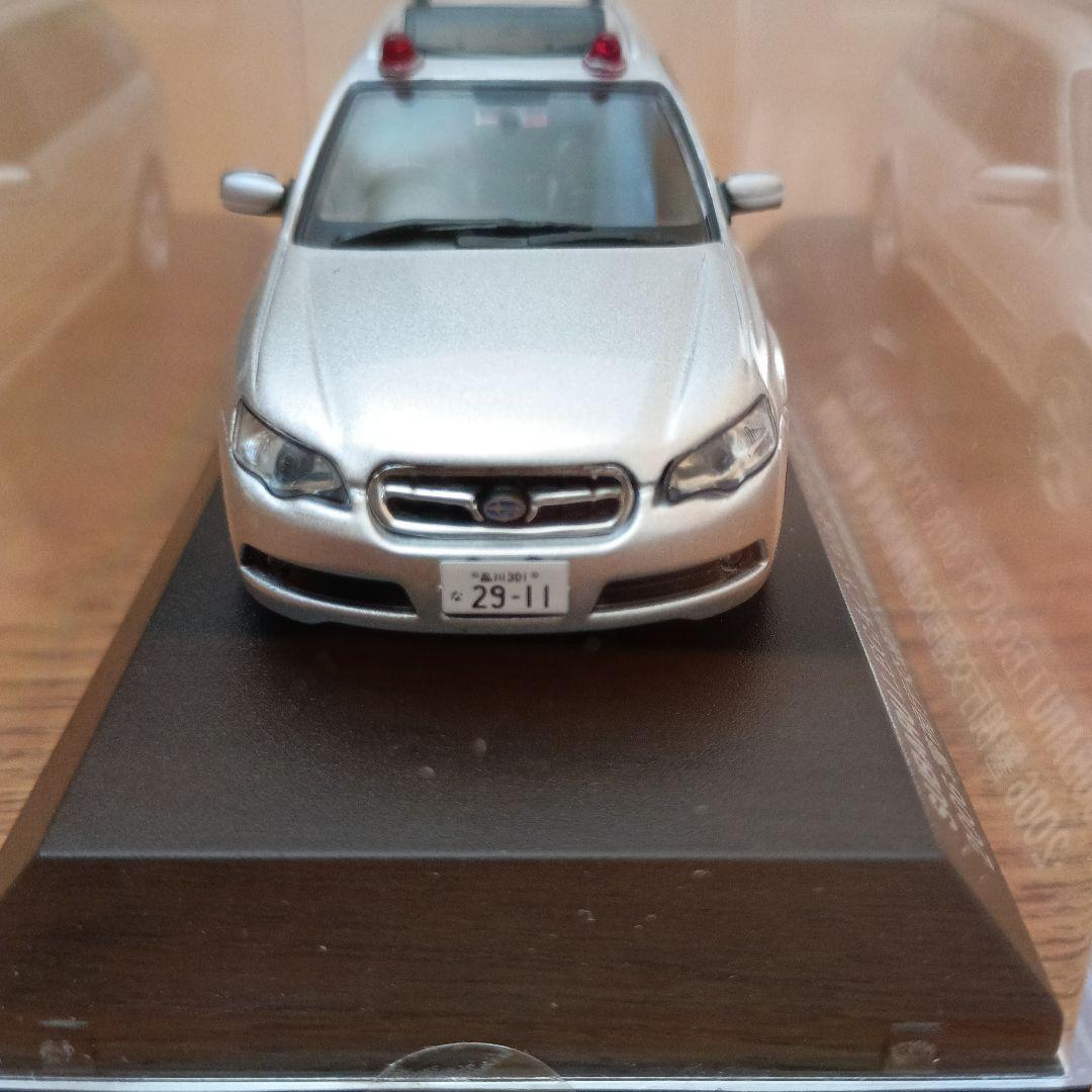 レイズ 1/43 警視庁交通部交通機動隊車両 スバル レガシィワゴン 3.0R