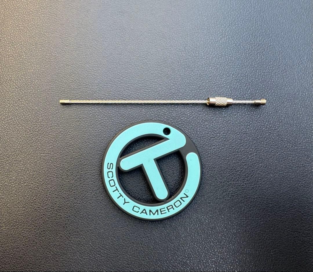 スコッティキャメロン キーフォブ Scotty Blue Circle T