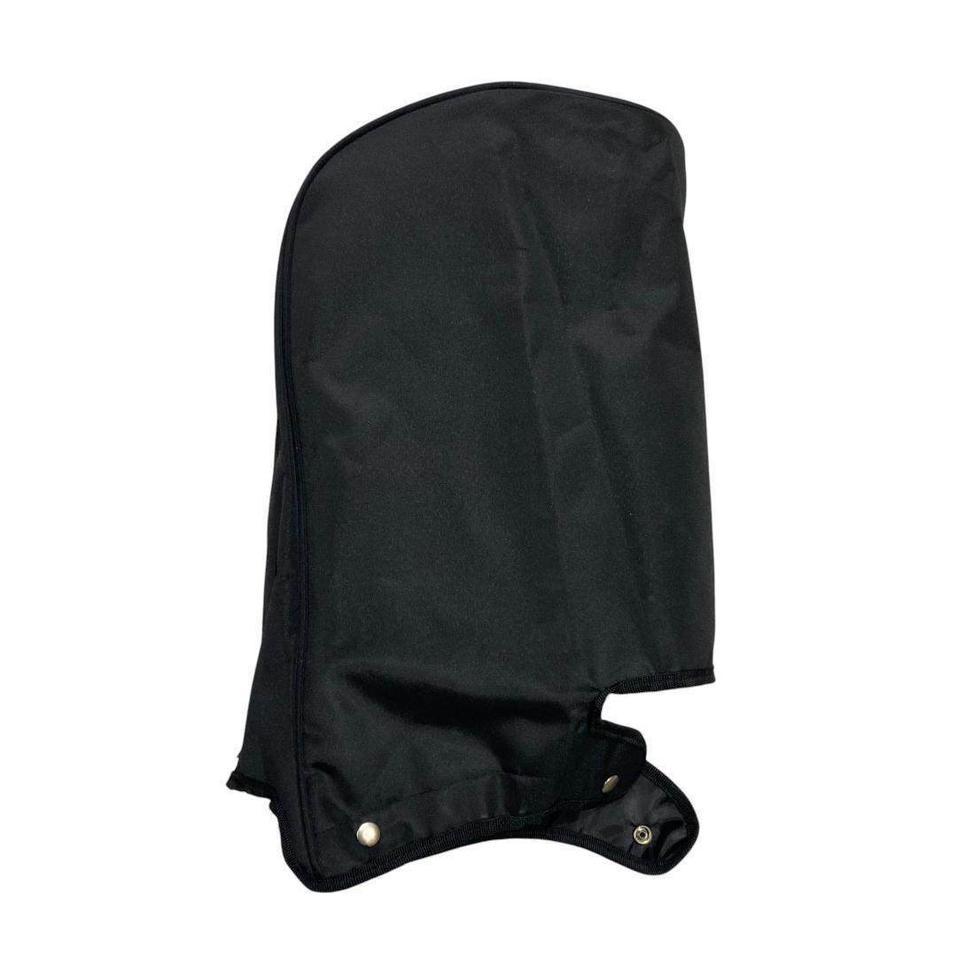 フード付き スタンド キャディバッグ ブラック 9型 7分割 ゴルフ