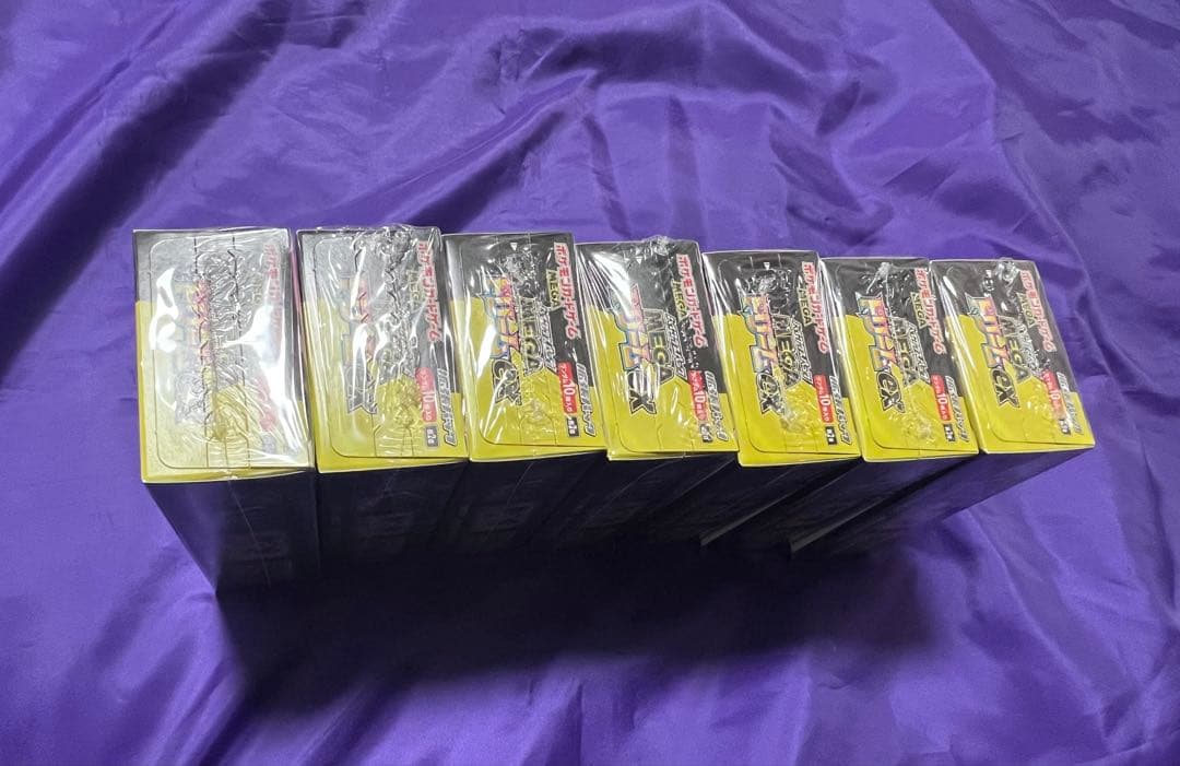 ポケモンカードゲーム MEGAドリームex シュリンク付き 7box