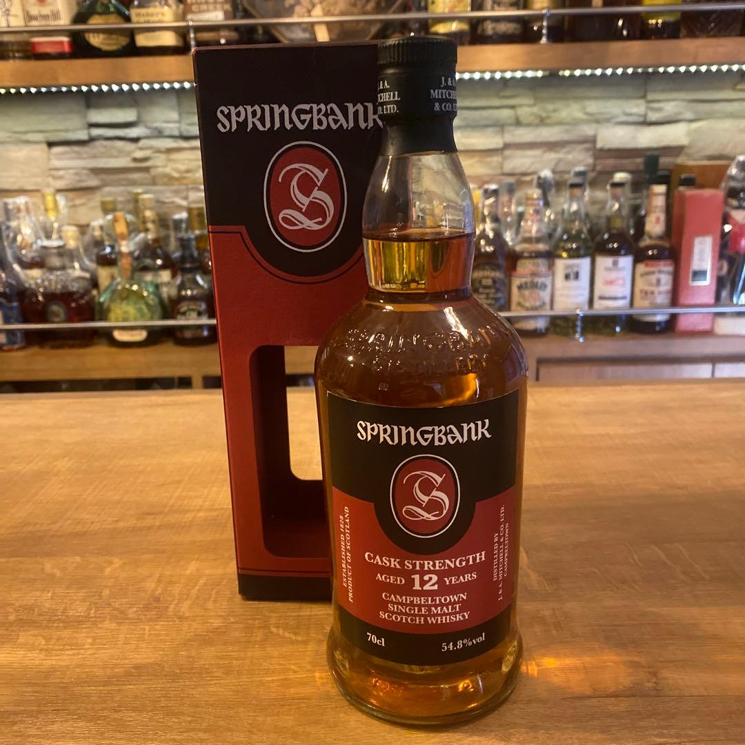 スプリングバンク　カスクストレングス12年　SPRINGBANK CASK