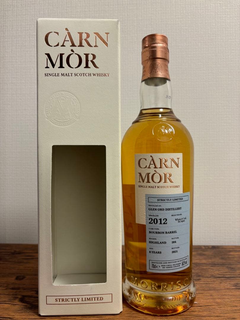 【日本市場限定】グレンオード8年 2012 バーボンバレル　カーンモア