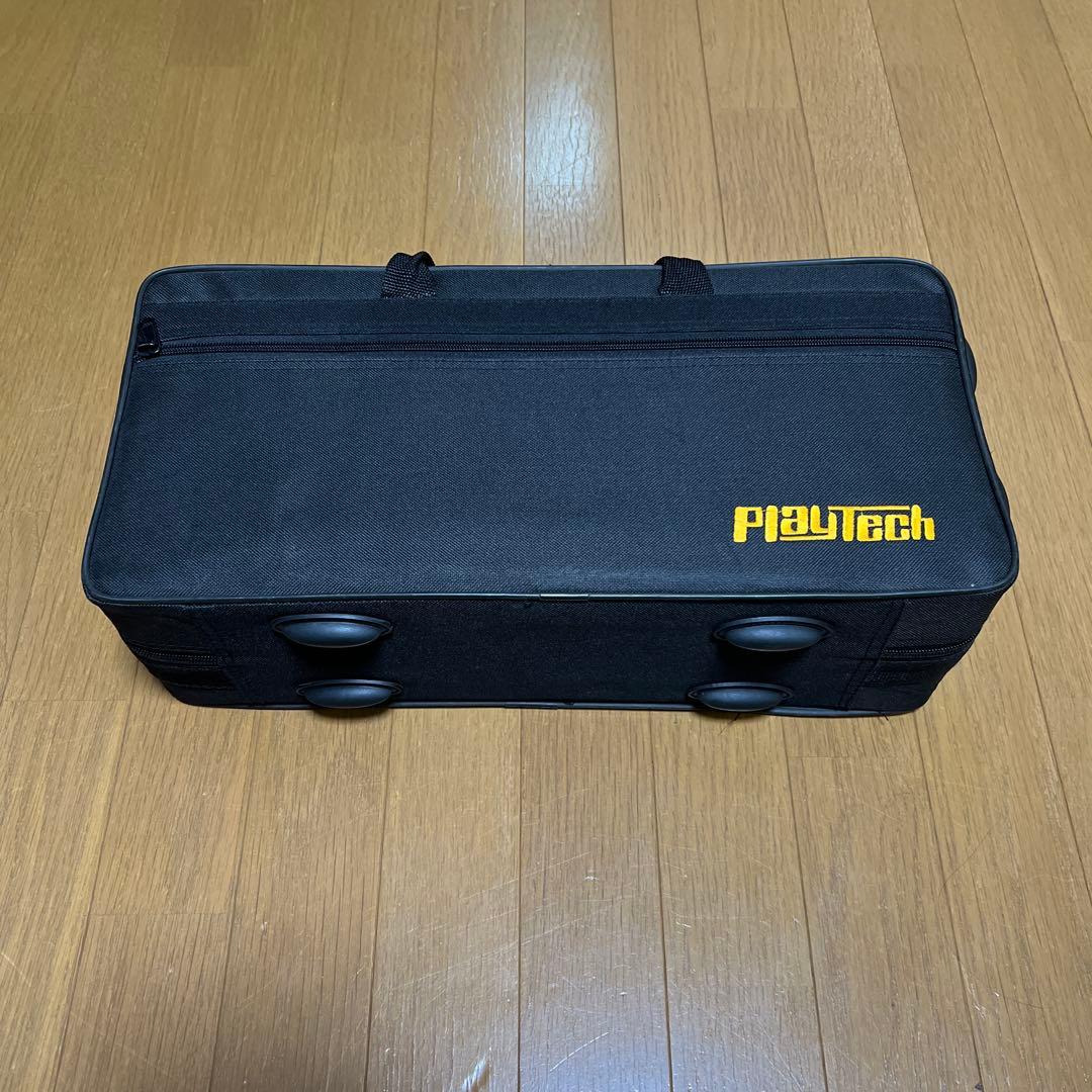 Playtech カーブドソプラノ　サックス本体 ハードケース付き