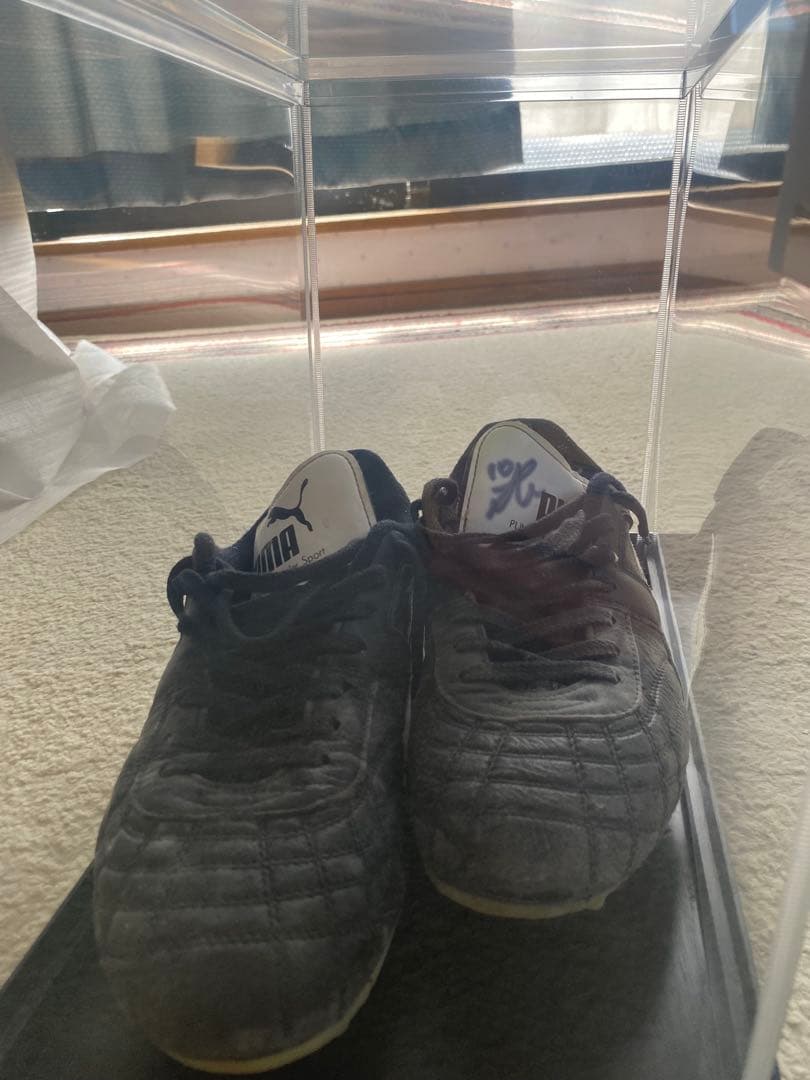 も*も様 町田也真人選手　実使用　スパイク　サインあり