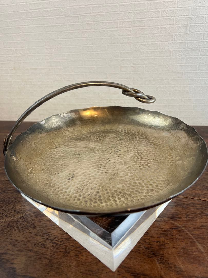 銀製菓子器　銀製品　貴金属　美術品　骨董