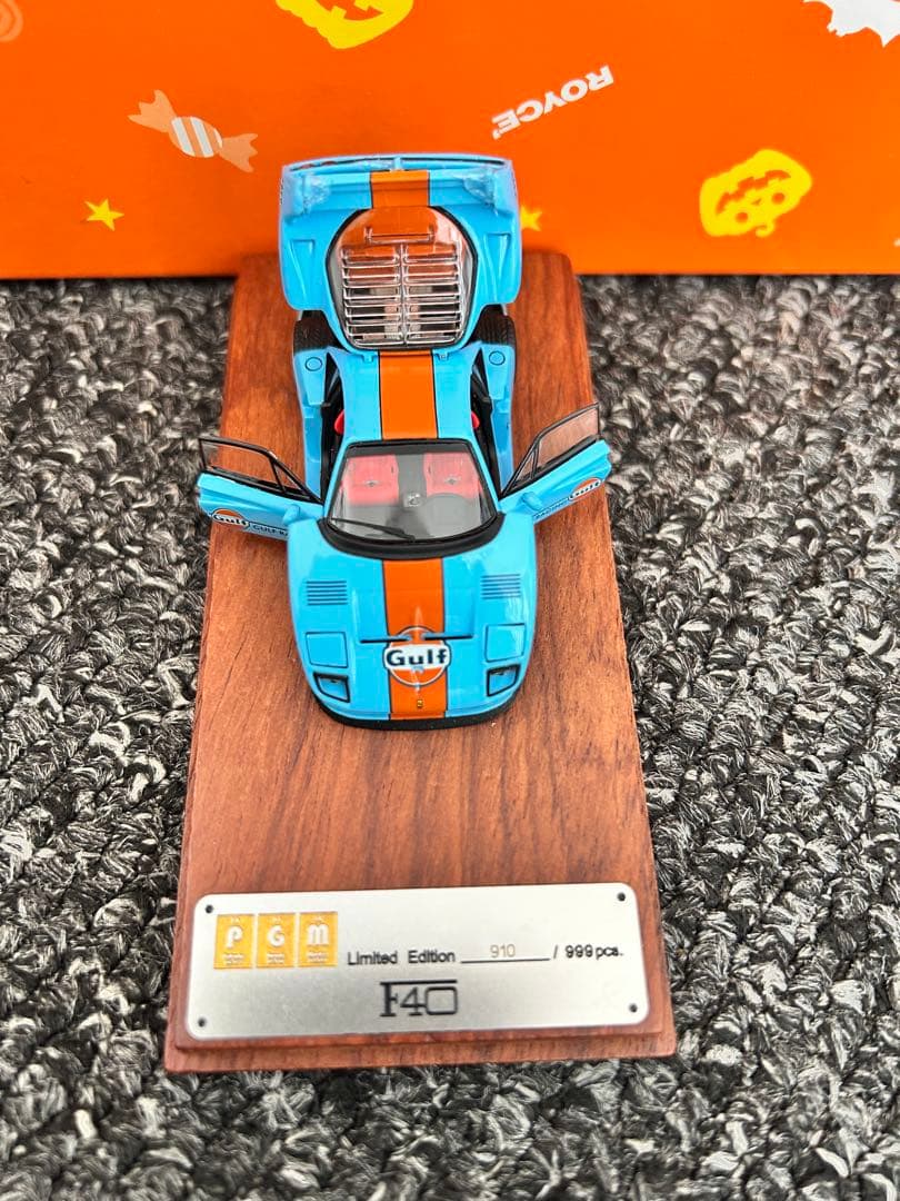 PGM 1/64 F40 LM Light Blue/Orang フル開閉機能付