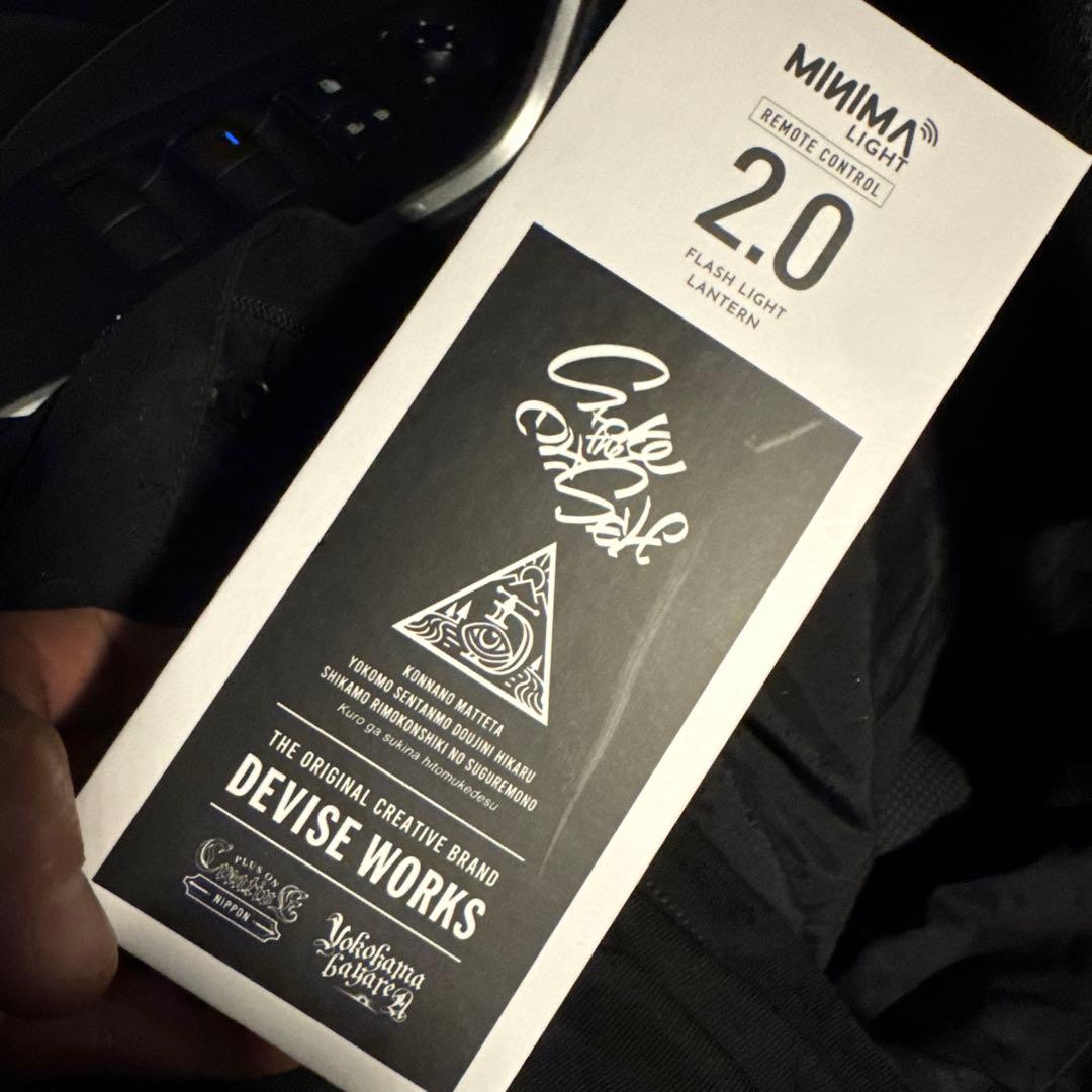 MINIMA LIGHT 2.0 REMOTE DEVISE デバイスワークス