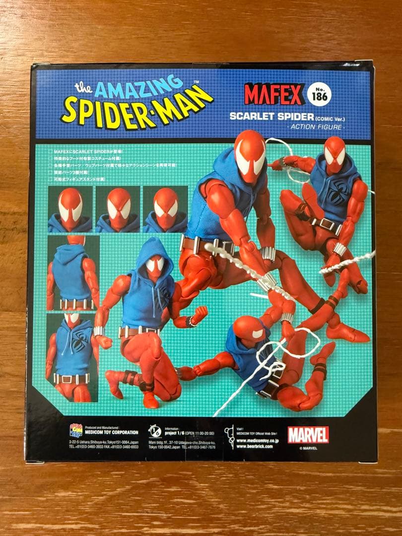 mafex スカーレットスパイダー コミック ver.